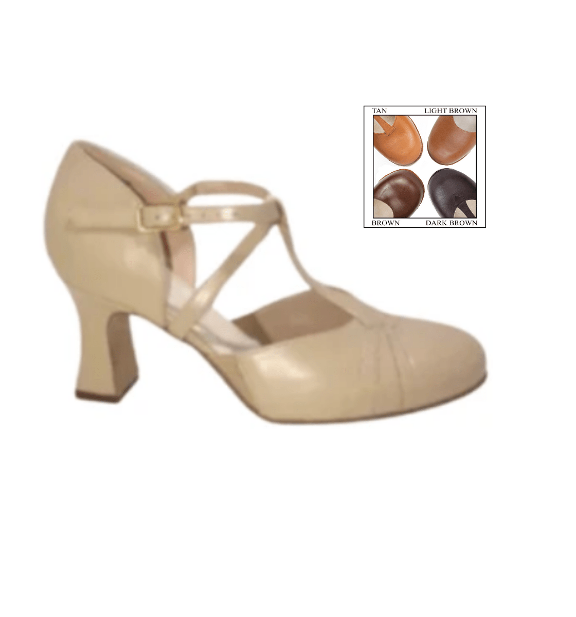 Tan 2025 ballroom shoes