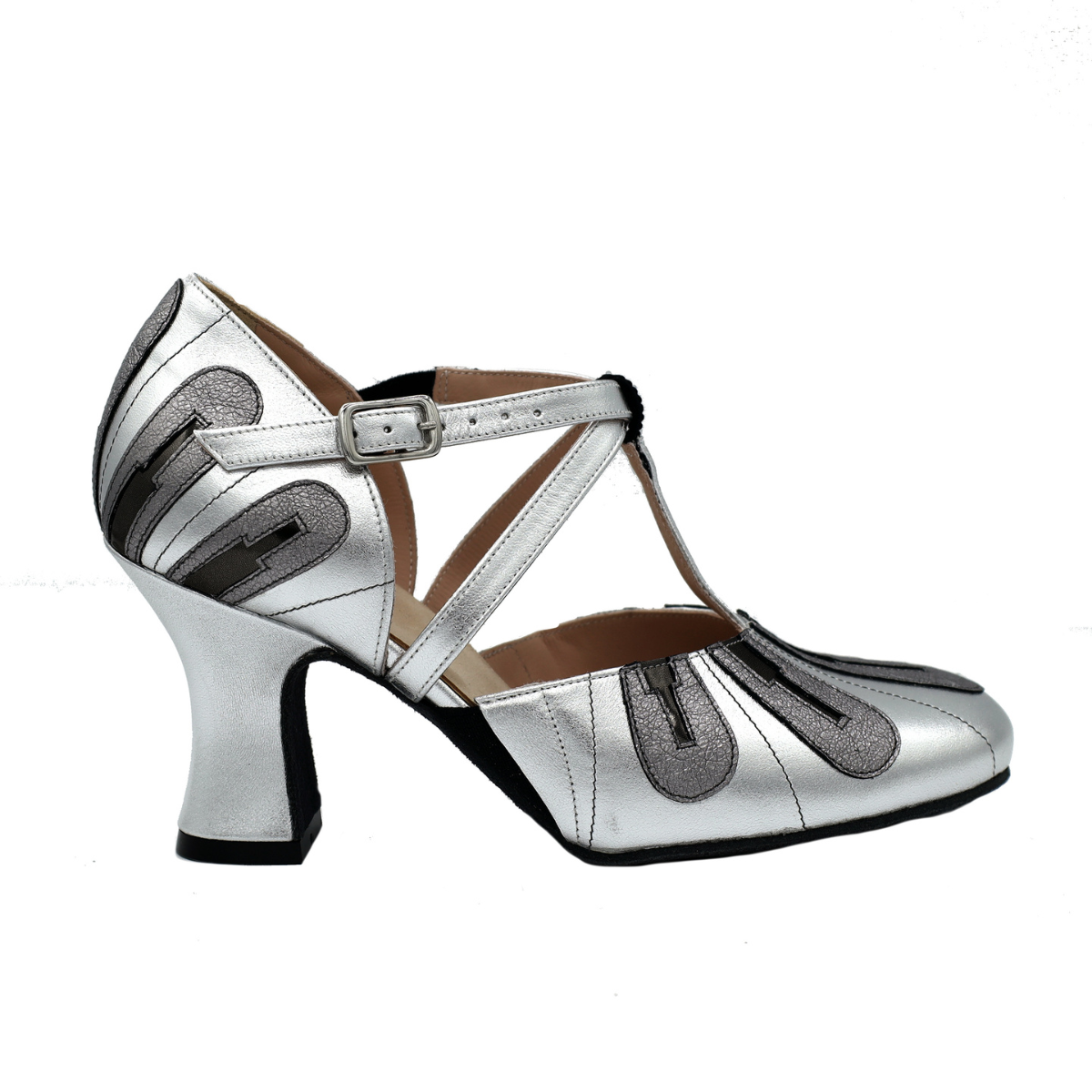 The One 3" Silver Soft Sole - Preorder & Final Sale