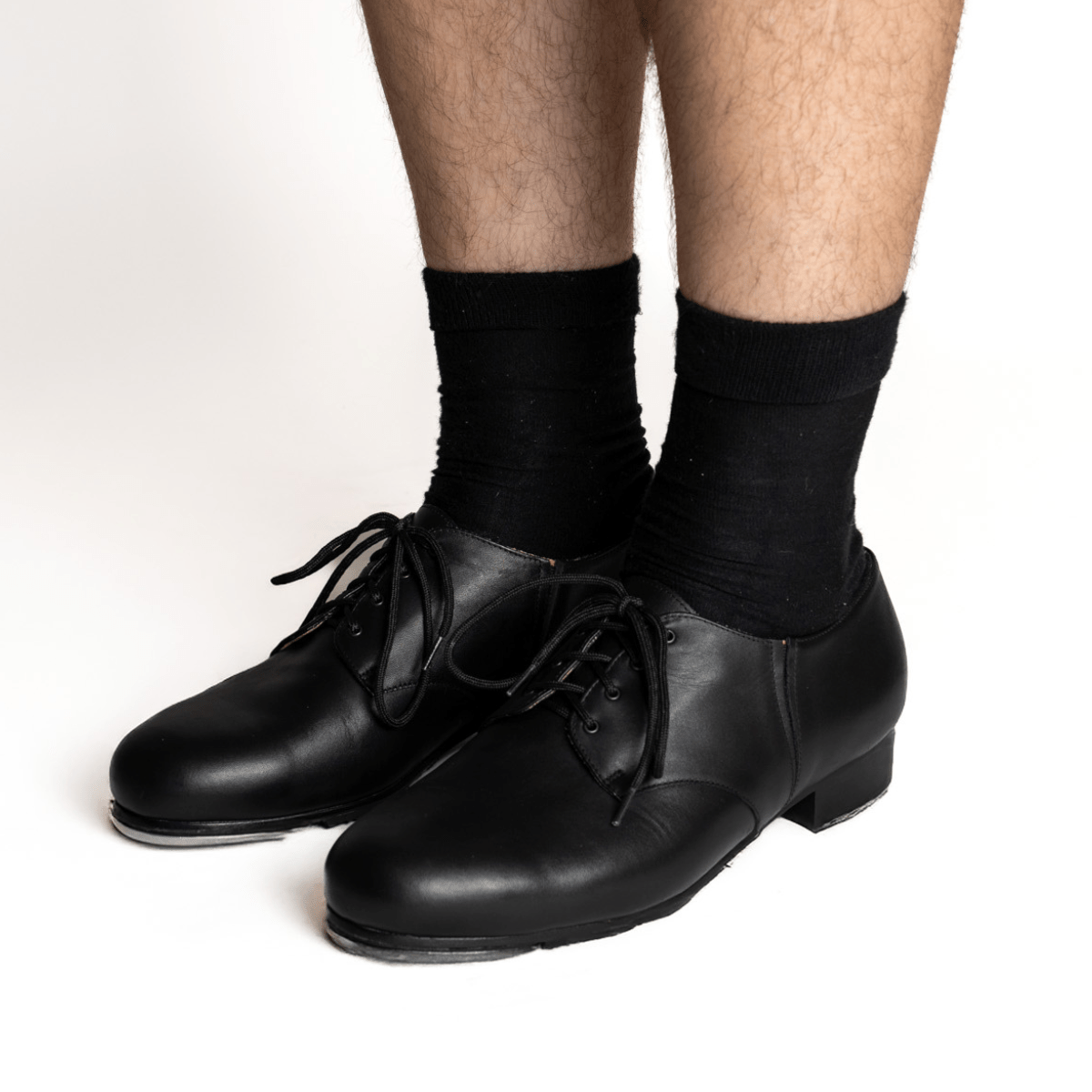 Hard Sole Bottom Of Tap Shoes Alegra Black Unisex Oxford Tap Shoe