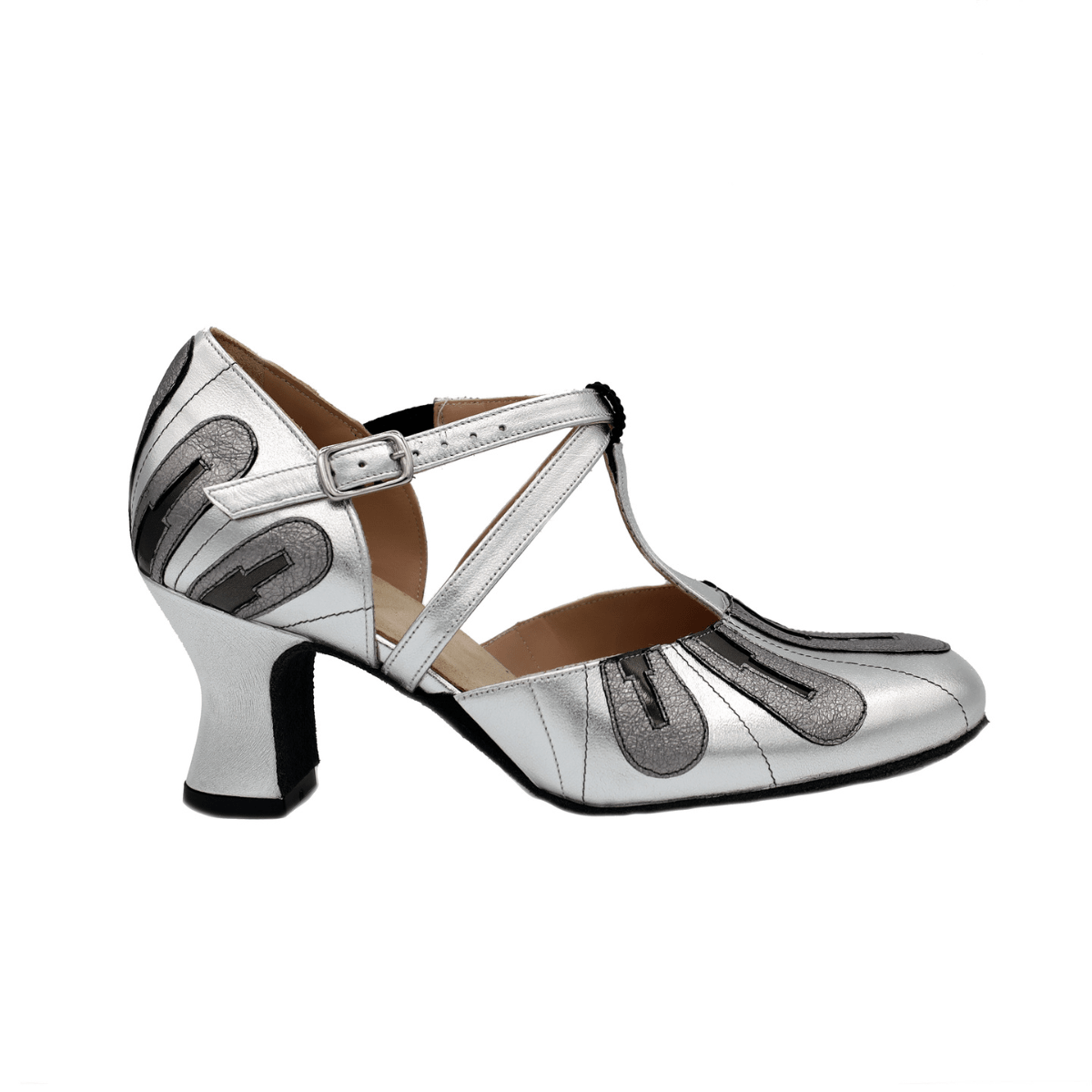 The One 2.5" Silver Soft Sole - Preorder & Final Sale