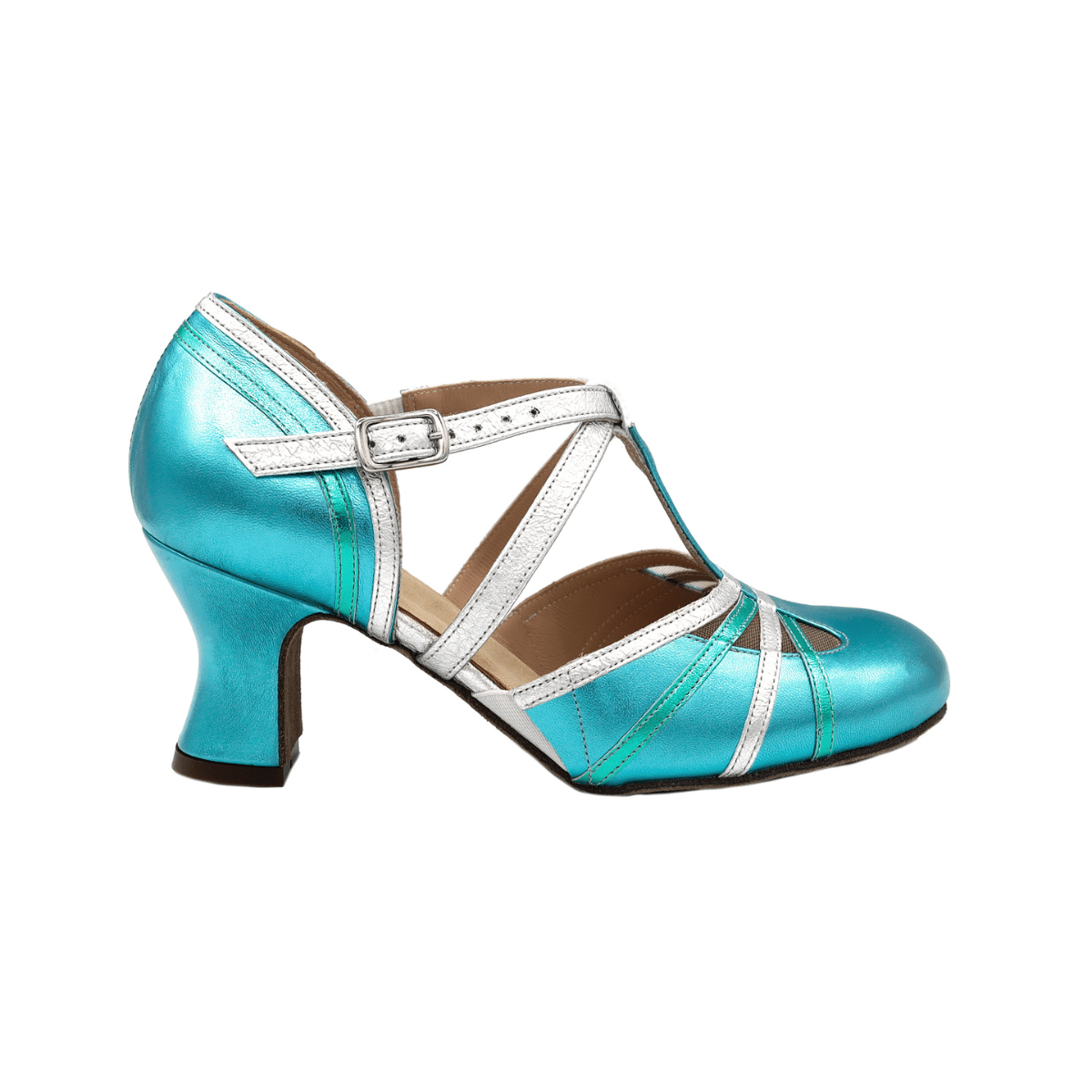 The Peachy 2.5" Turquoise Soft Sole - Preorder & Final Sale
