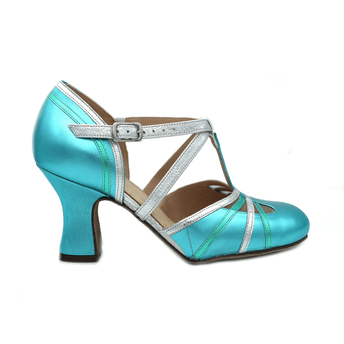 The Peachy 3" Turquoise Soft Sole - Final Sale