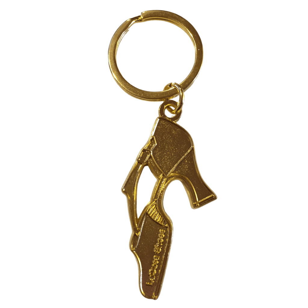 Solid hot sale gold keyring